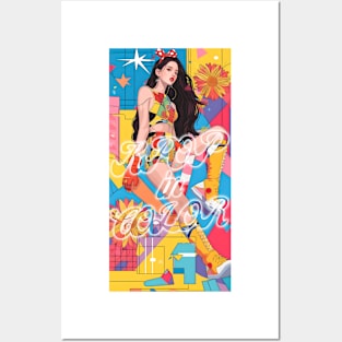 Colorful K-Tune 1 Posters and Art